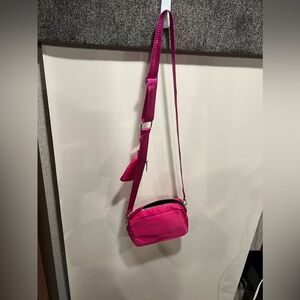 Pink Crossbody Camera Bag